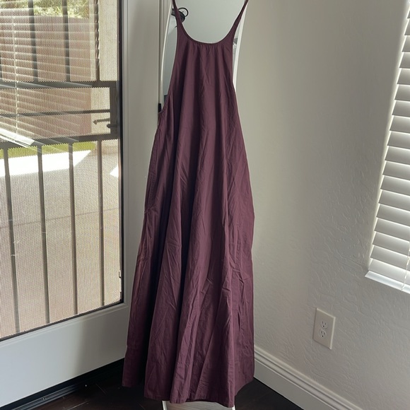 FREE PEOPLE ENDLESS SUMMER BEACHSIDE TIDE HALTER MAXI DRESS BURGUNDY WINE Sz XS - Picture 11 of 17